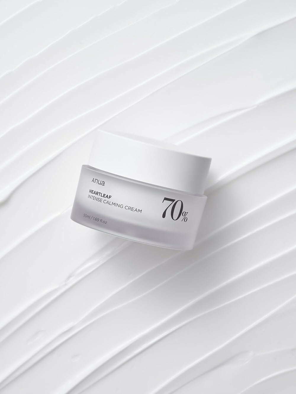 Anua Heartleaf 70 Intense Calming Cream With Ceramide, Panthenol, Heartleaf Extract - Korean Skincare - Distacart