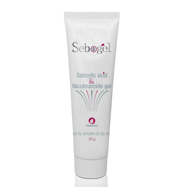 Sebogel Salicylic Acid & Nicotinamide Gel for Pimples and Oily Skin - Distacart