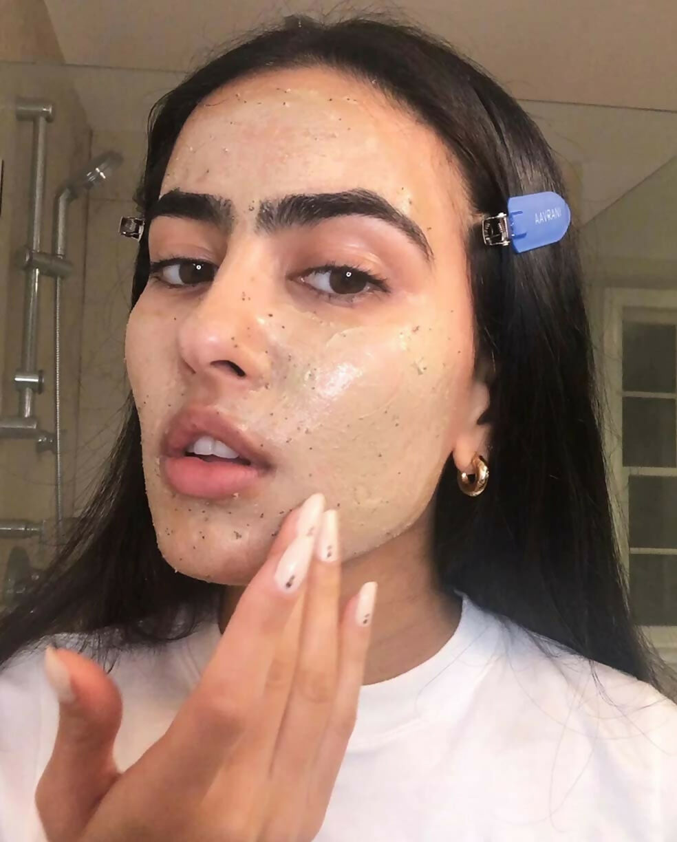 Aavrani Glow Activating Exfoliator Brightening Face Mask - Distacart