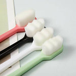 Thumbnail for AHC Baby Ultra Soft Toothbrush With Micro Nano Bristles With Tongue Cleaner - Distacart