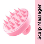 Thumbnail for Nykaa Naturals Scalp Massager Brush For Blood Circulation & Natural Hair Growth - Pink - Distacart