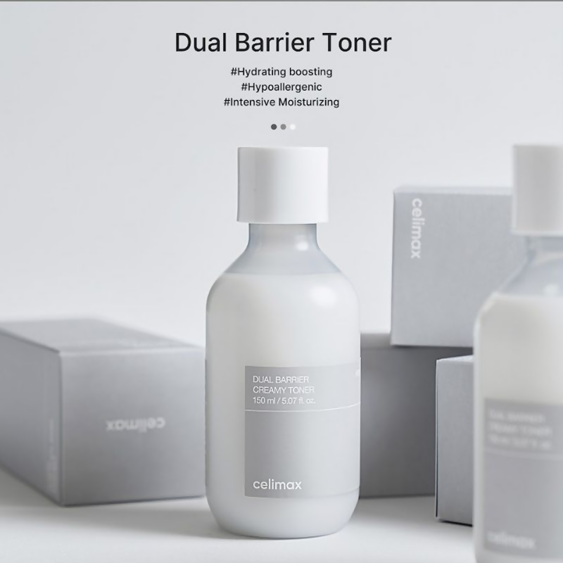 Celimax Dual Barrier Creamy Toner - Korean Skin Care - Distacart