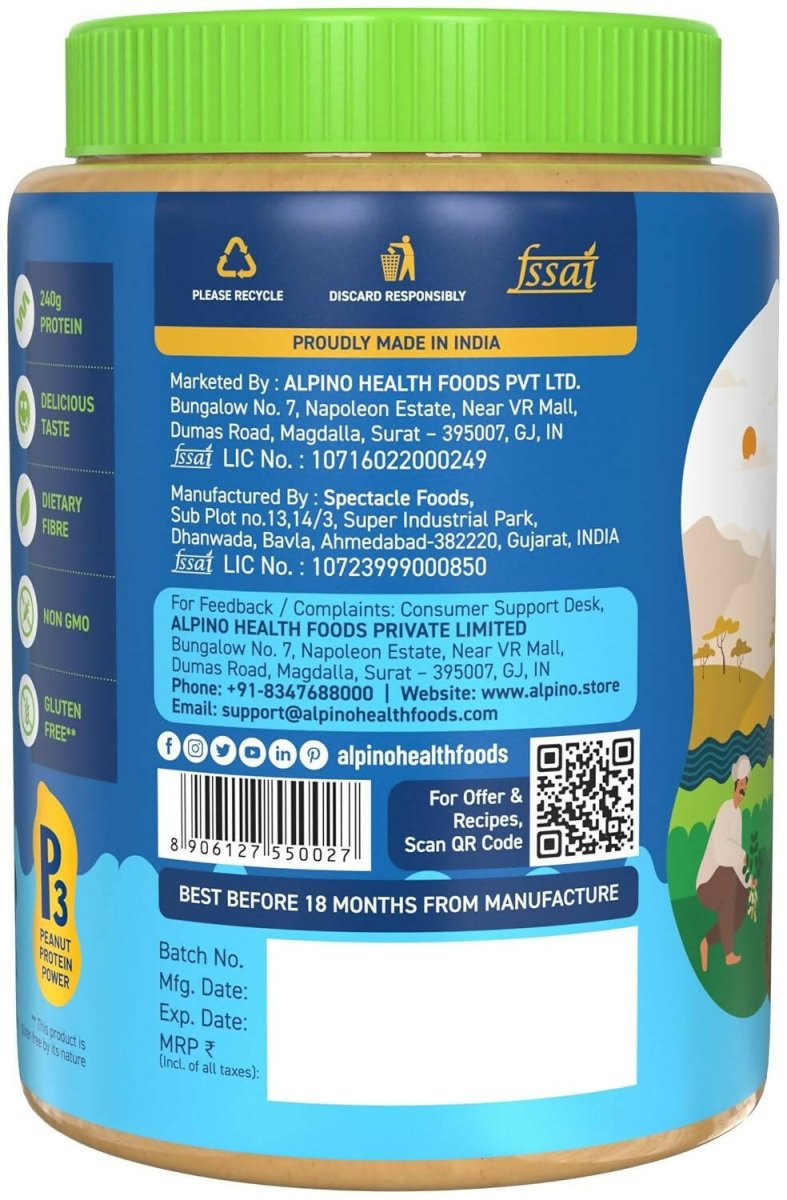 Alpino Classic Peanut Butter Smooth - Distacart