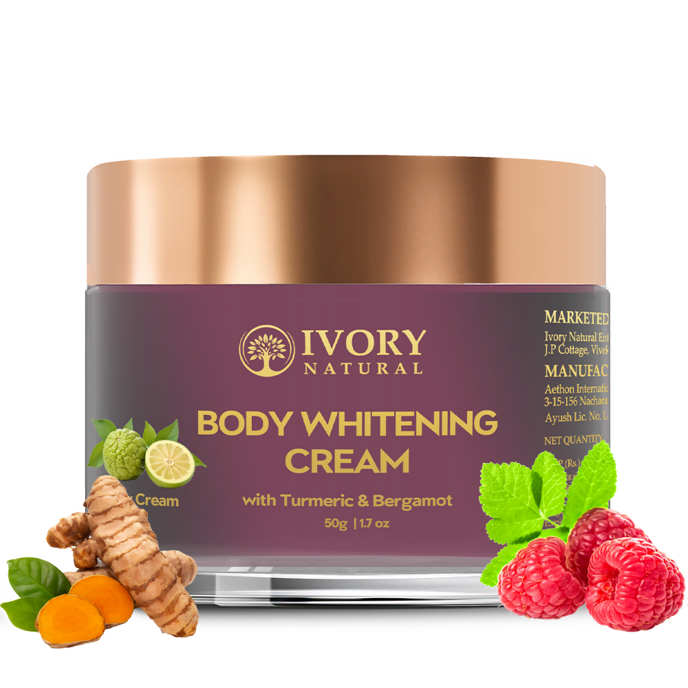 Ivory Natural Body Whitening Cream - Achieve Even Skin Tone And Smooth Texture For A Radiant Glow - Distacart