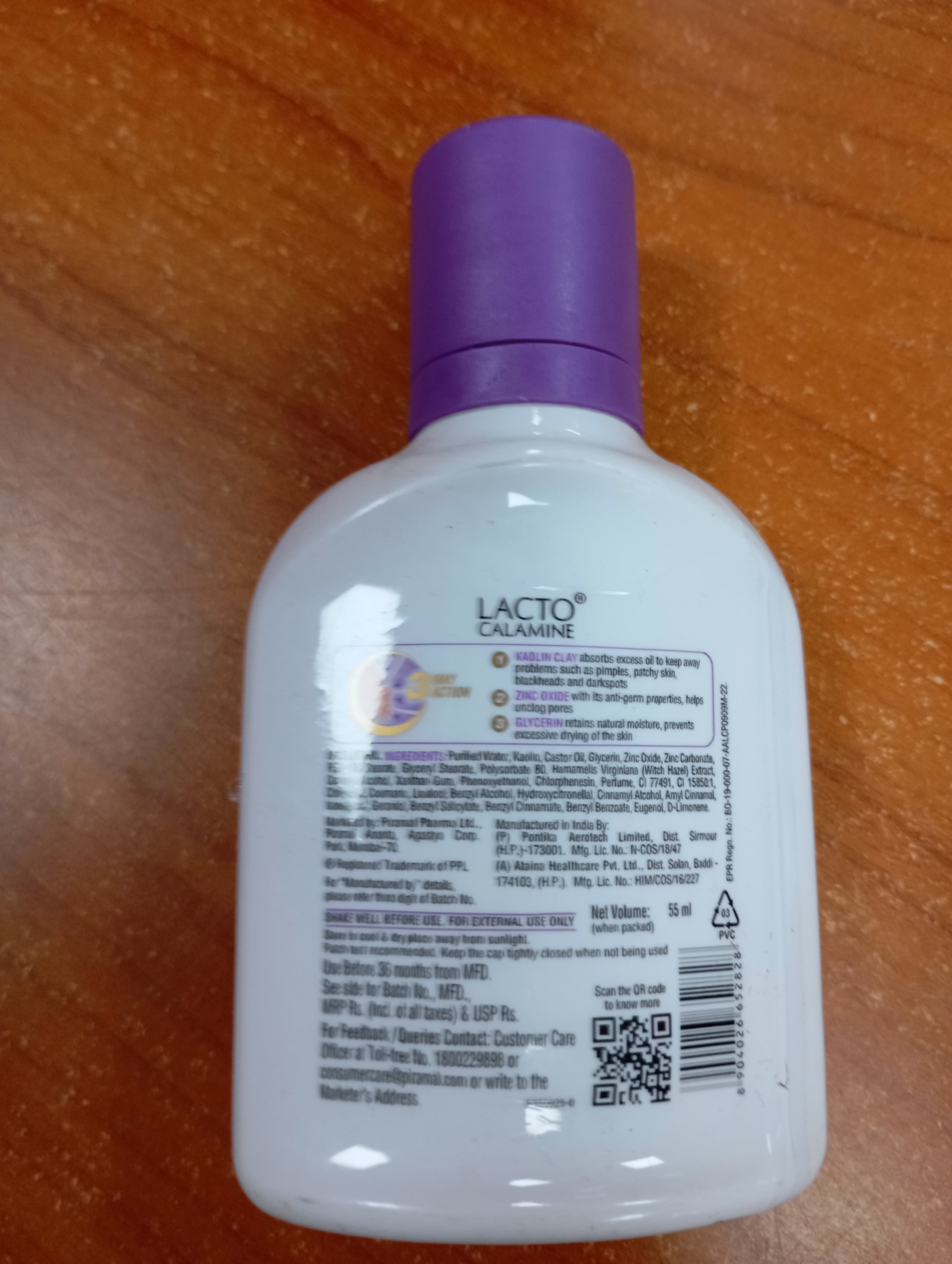 Lacto Calamine Face Lotion - Distacart