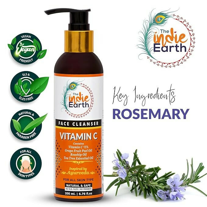 The Indie Earth Vitamin C Face Cleanser - Distacart