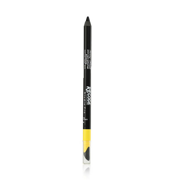 Recode Turning Heads Crayon Gel Eyeliner Cum Kajal Pencil - Black