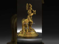 Gopala Krishna with Cow Brass Idol - Embrace Divine Abundance