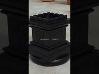 Tulsi Pot made of Black Stone (Krishnashila)
