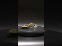 Brass Udupi Round Arti - Divine Offering for Spiritual Seekers