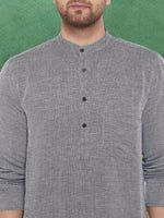Thumbnail for Even Apparels Men's Pure Cotton Striped Kurta - Distacart