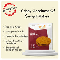 Thumbnail for Vyndo Protein Rich Khakhra Combo - Distacart
