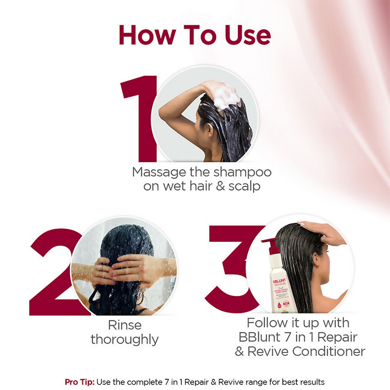 BBlunt 7 in-1 Repair & Revive Shampoo