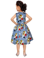 Thumbnail for Asmaani Kids Party Wear Stylish Dresses, Perfect for Parties, Functions & Vacations - Grey
