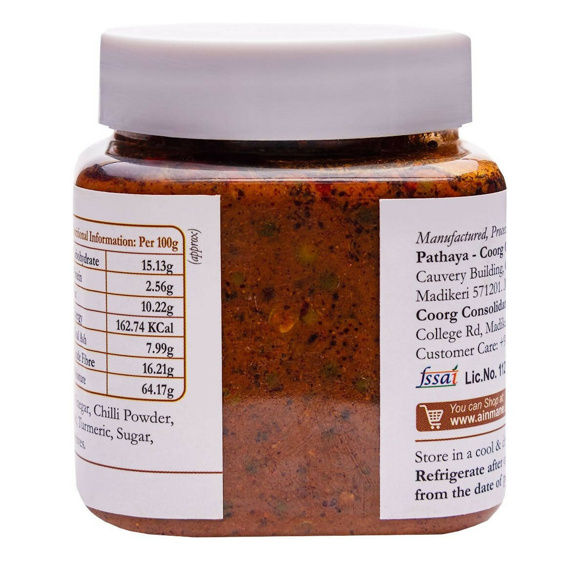 Ainmane Amla Jalapenos & Green Pepper Pickle - Distacart