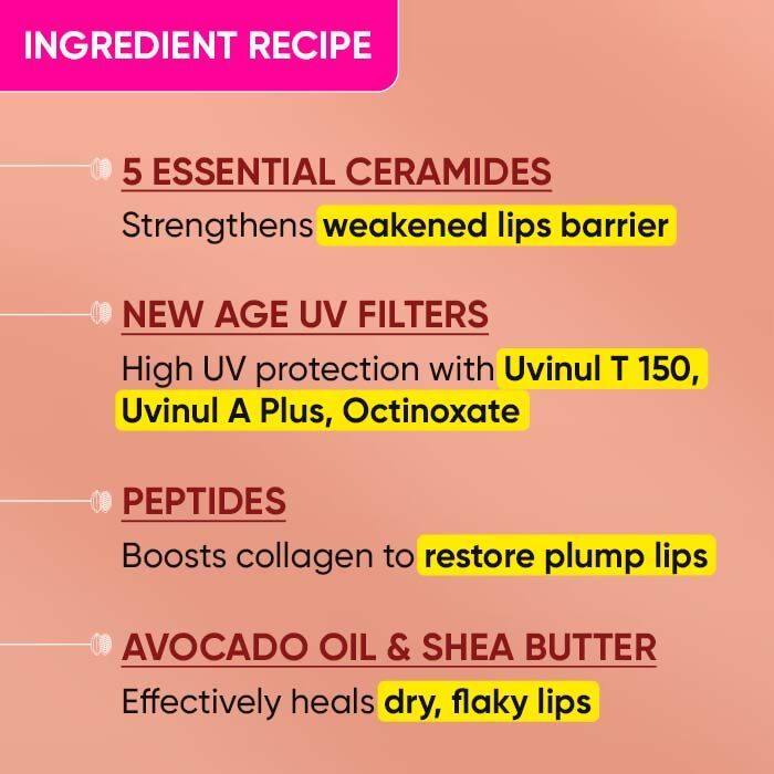 Dot & Key Barrier Repair Ceramide & Peptide SPF 50 Lip Balm - Warm Nude - Distacart