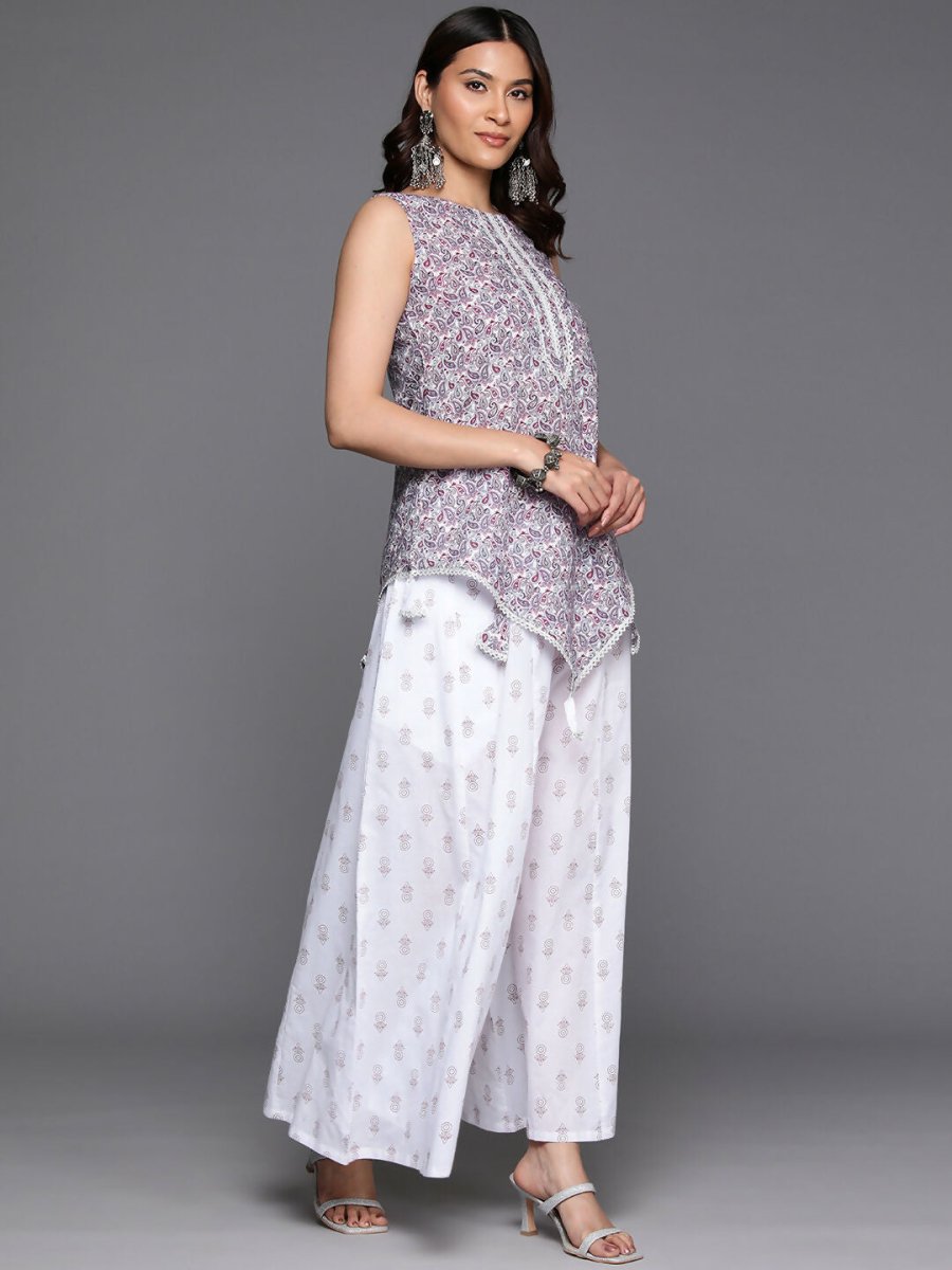 Ahalyaa Women's Traditional Wear Co-ods - Maroon - Distacart