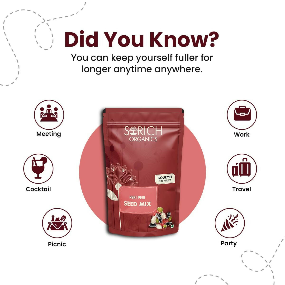 Sorich Organics Peri Peri Seed Mix - Distacart