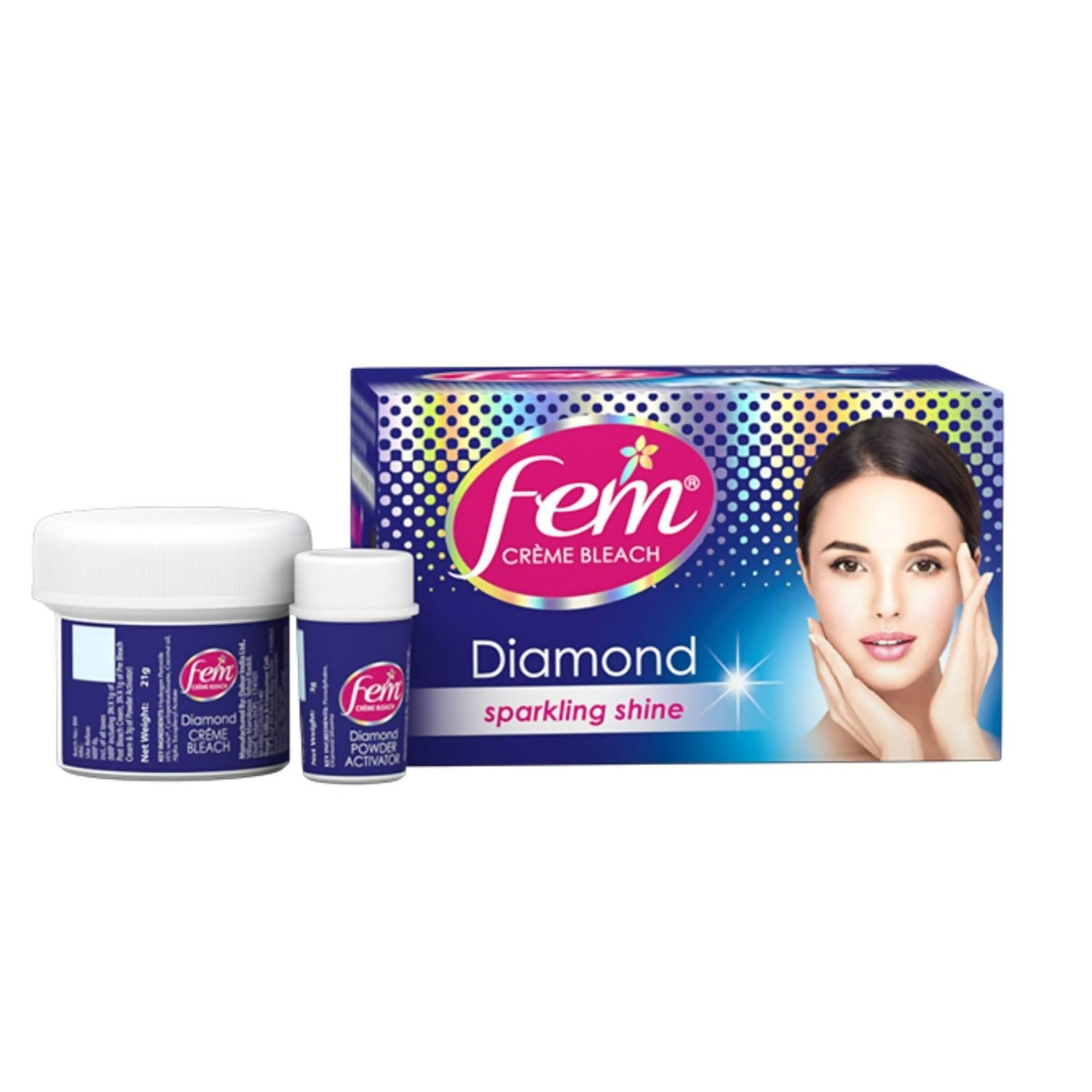 Fem Fairness (Diamond) Creme Bleach - Distacart
