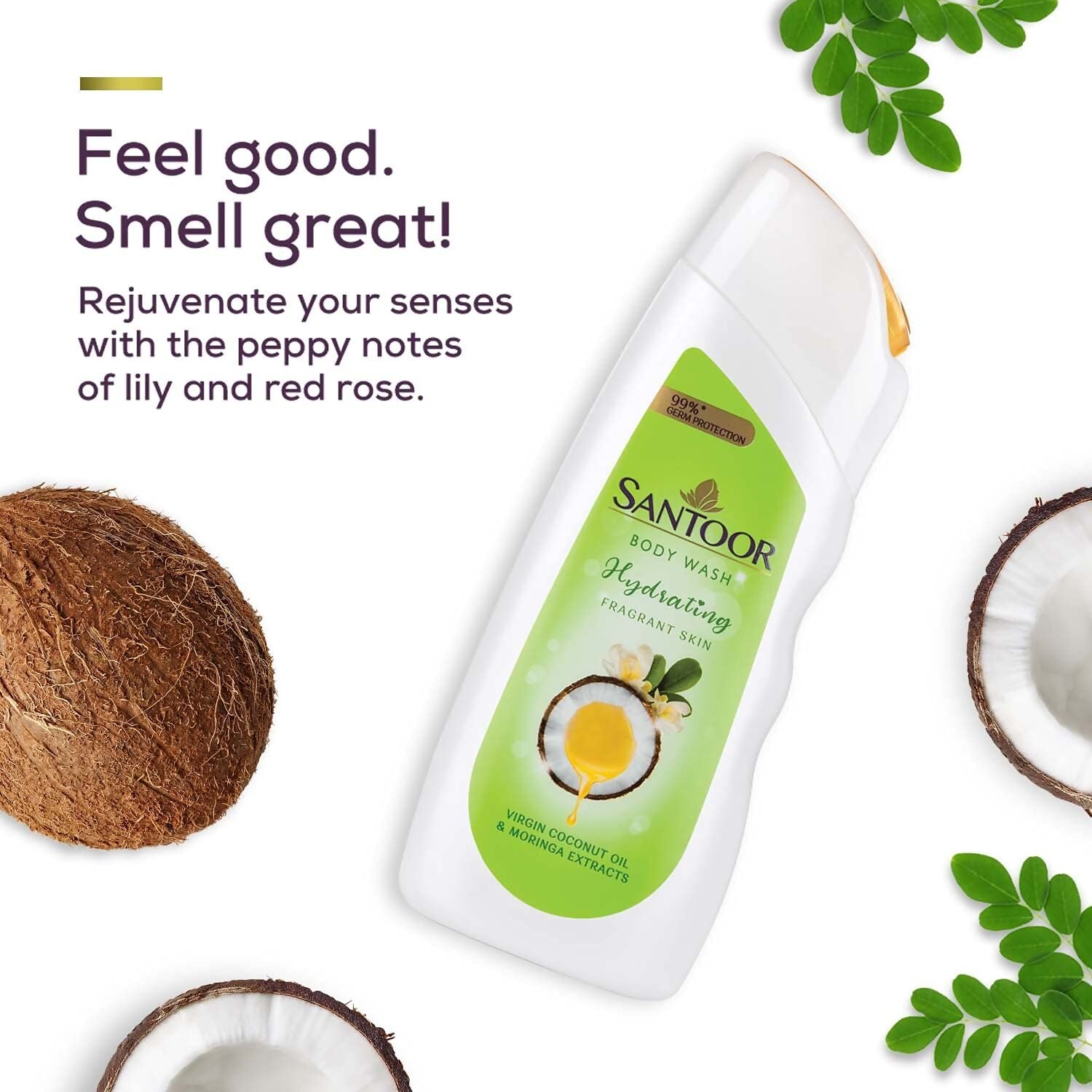 Santoor Hydrating Skin Body Wash - Distacart