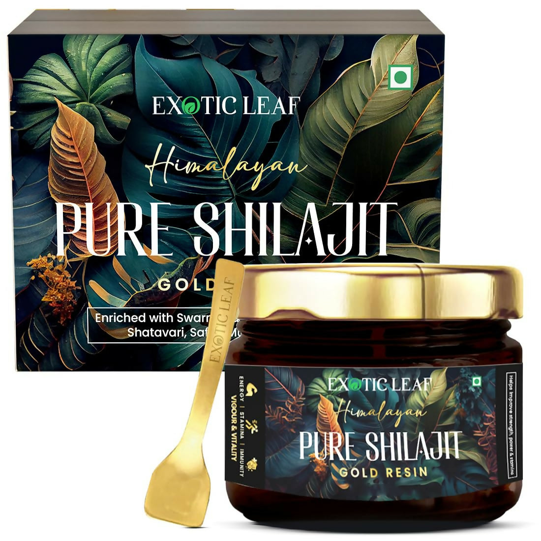 Exotic Leaf Gold SJ Resin