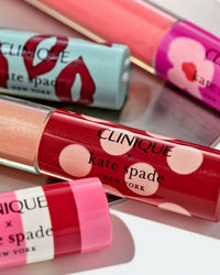 Thumbnail for Clinique X Kate Spade New York Pop Plush Creamy Lip Gloss Airkiss Pop - Distacart