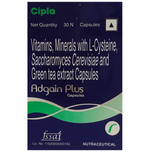 Thumbnail for Cipla Adgain Plus Healthy Hair Capsules - Distacart