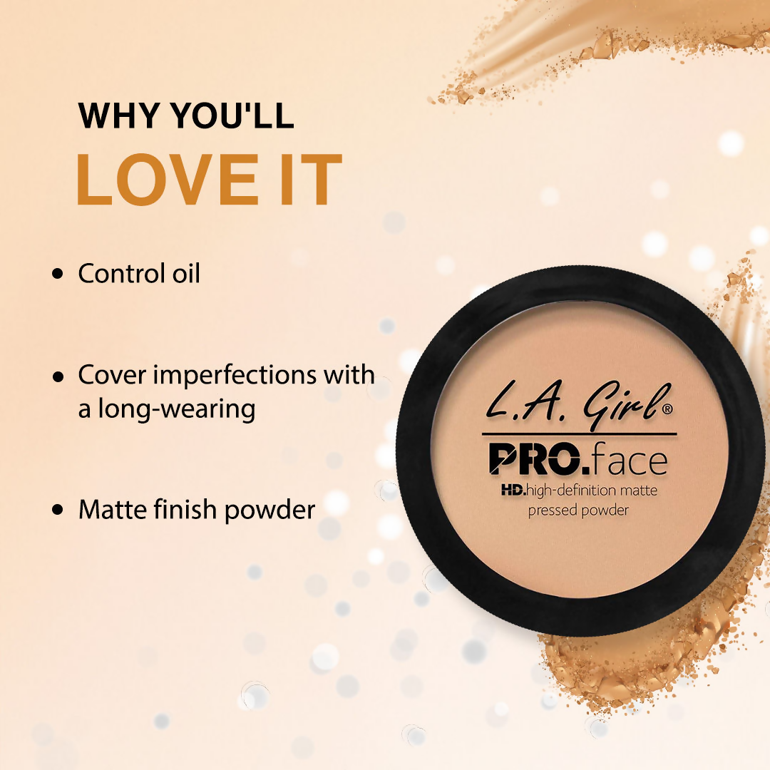 L.A. Girl HD PRO Face Pressed Powder - Buff - Distacart