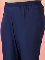 Thumbnail for Sztori Women Floral Yoke Design Regular Gotta Patti Kurta with Trousers & With Dupatta - Distacart