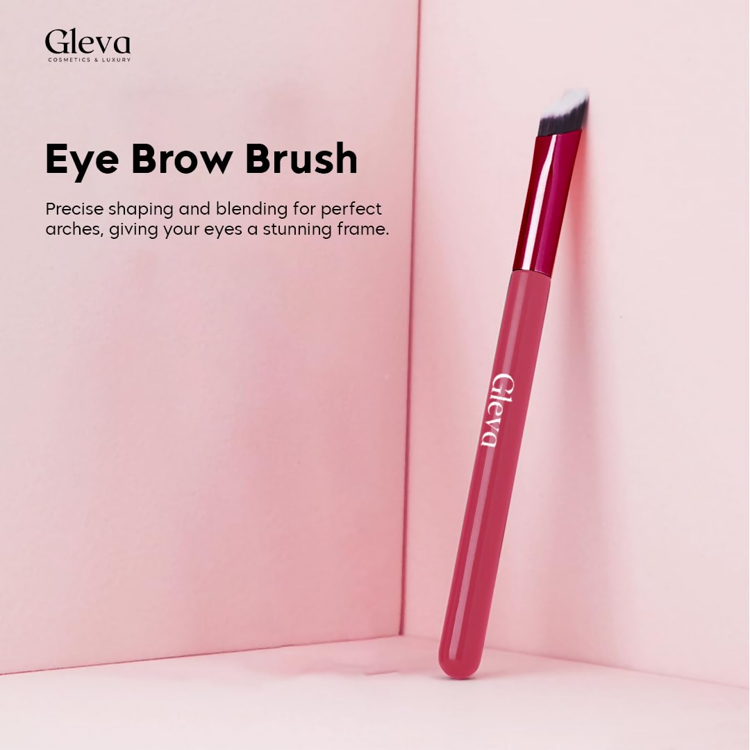 Gleva Multi-Function Eyebrow Brush - Pink