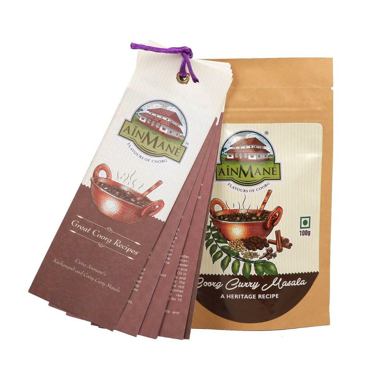 Ainmane Traditional Coorg Curry Masala - Distacart
