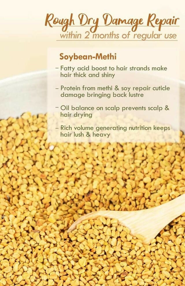 Nat Habit Soybean Methi Summer Hair Oil - Distacart