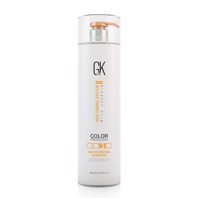 GK Hair Moisturizing Color Protection Shampoo With Nourishing Juvexin- Repairs Dry & Damaged Hair