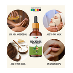 Thumbnail for Organix Mantra Avocado Oil for Hair Growth, Moisturizing Skin & Face Massage - Distacart
