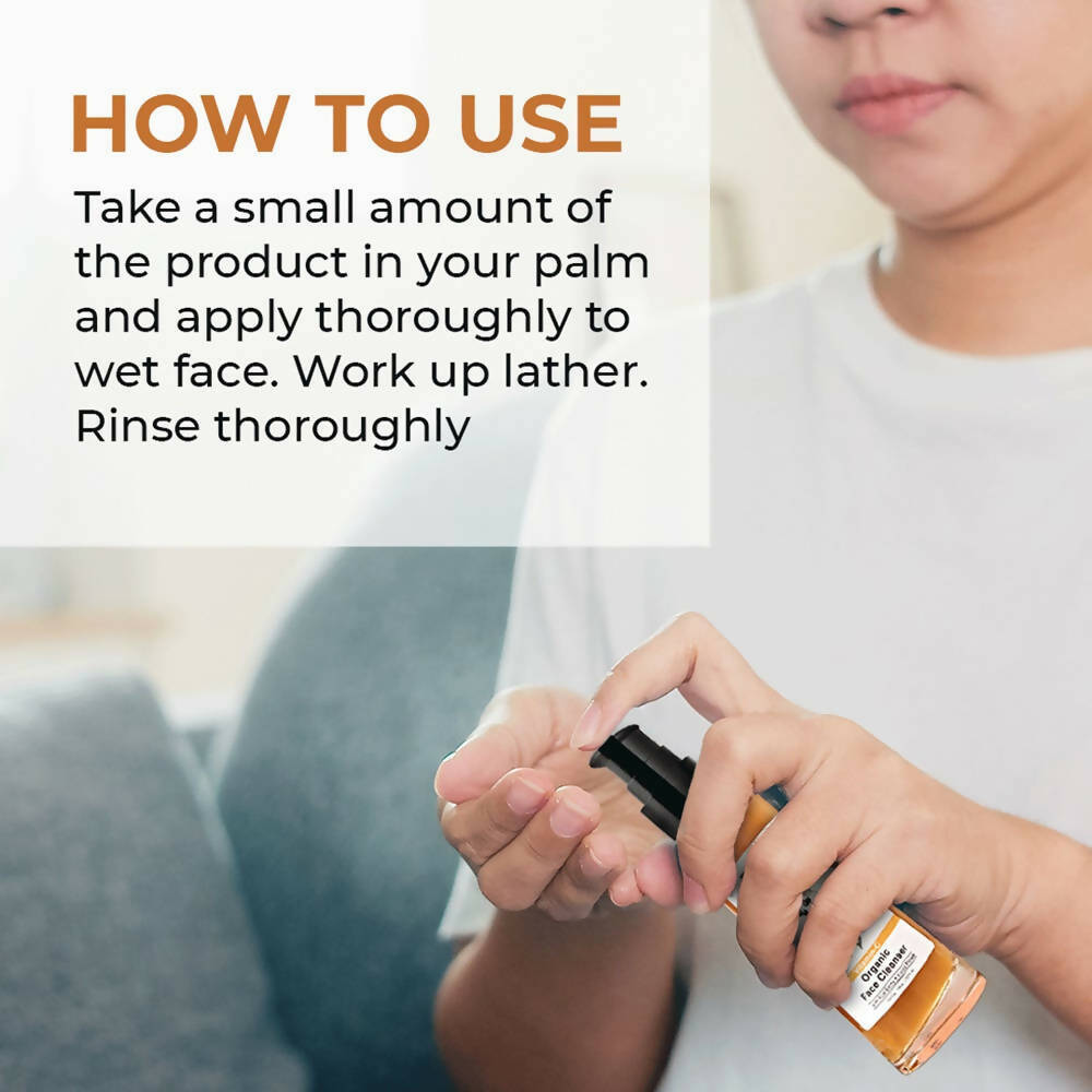 Organic Harvest Vitamin C Organic Face Cleanser - Distacart