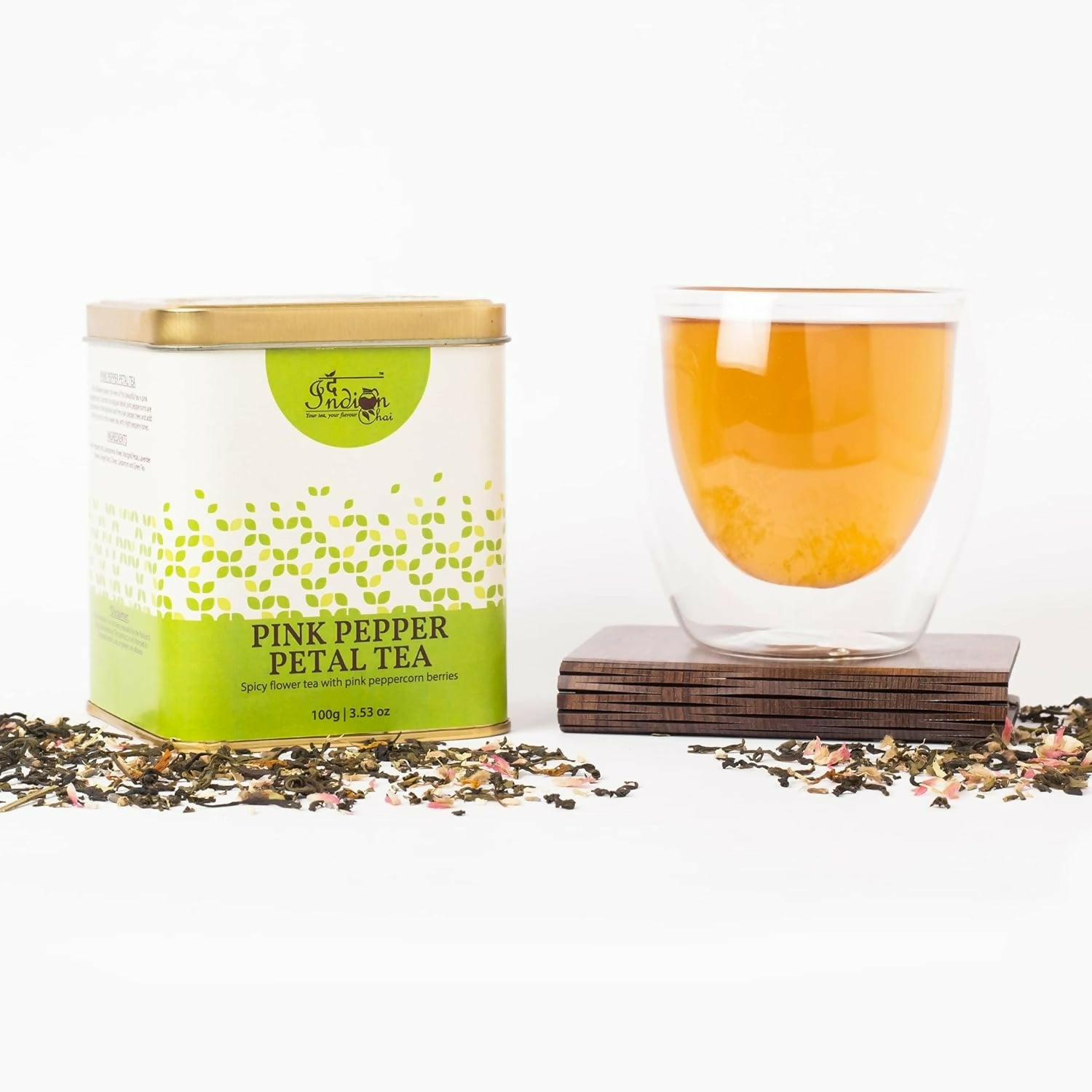 The Indian Chai – Pink Pepper Petal Tea - Distacart