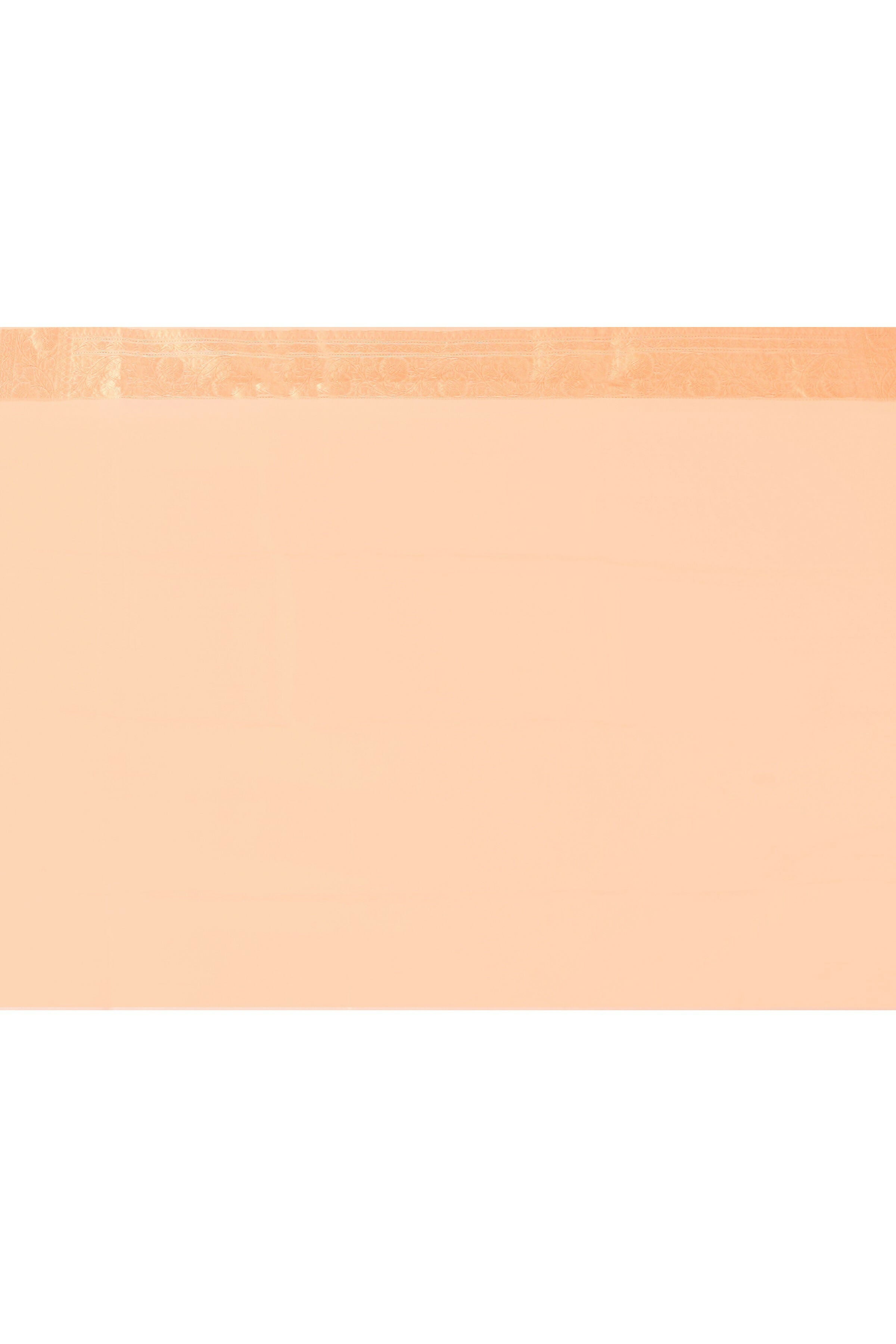 Joban Fashion Gold Banarasi Kora Tissue Pure Handloom Banarasi Silk Saree