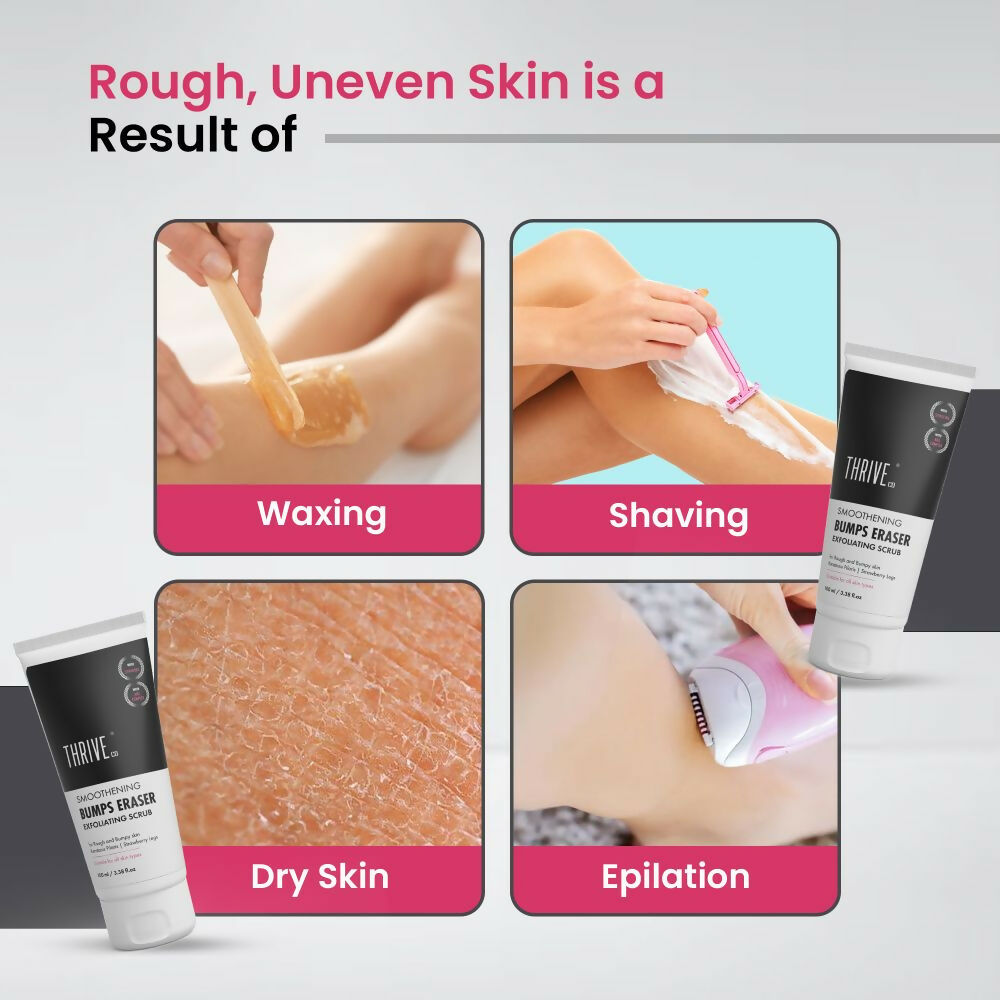 Thriveco Bump Eraser Exfoliating Scrub - Distacart