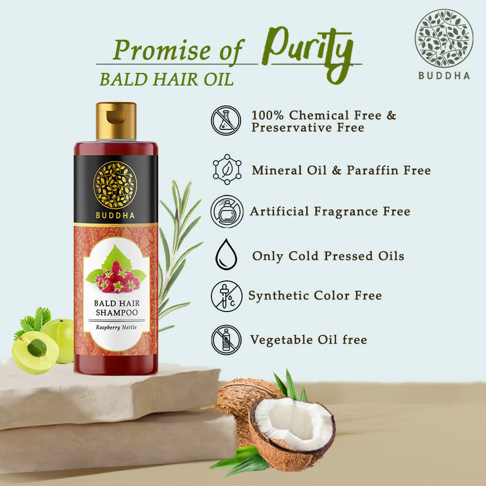 Buddha Natural Bald Hair Shampoo - Distacart