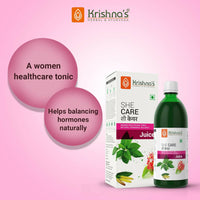 Thumbnail for Krishna's Herbal & Ayurveda She Care Juice for Women Wellness