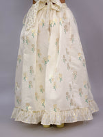 Thumbnail for Lil Drama Mishti Off White Lehanga Choli Dupatta Set For Girls