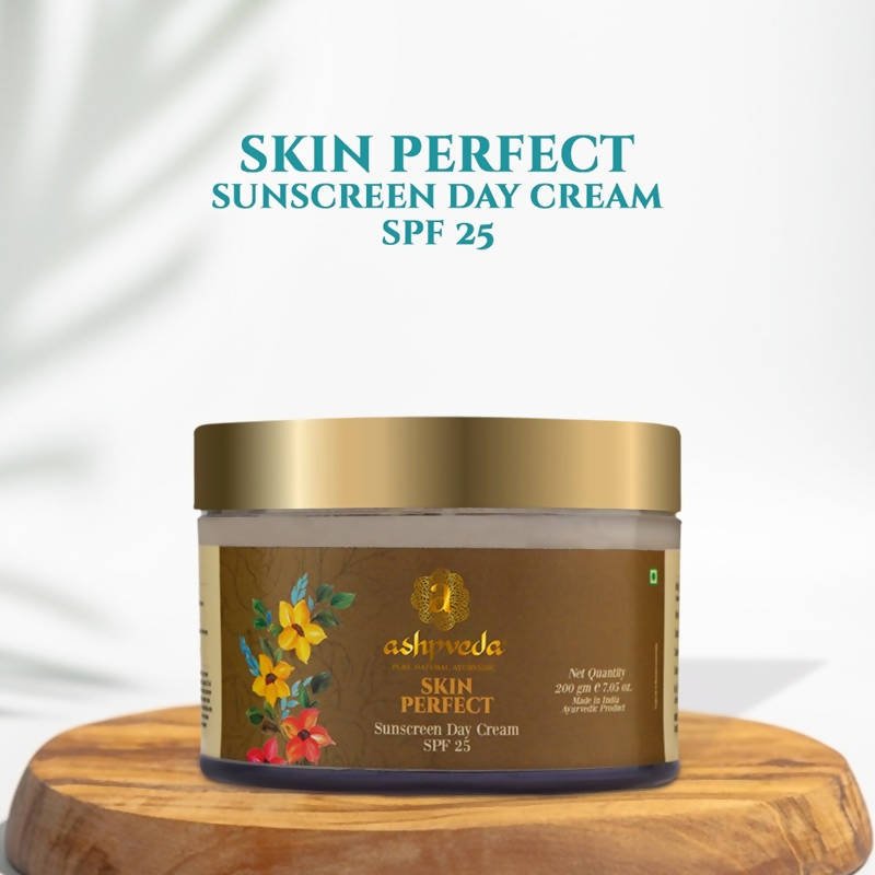 Ashpveda Skin Perfect Sunscreen Day Cream 25 SPF - Distacart