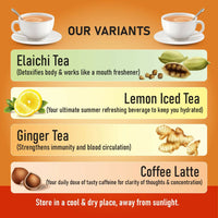 Thumbnail for Naivedyam Ginger Instant Tea Premix Powder Sachets - Distacart