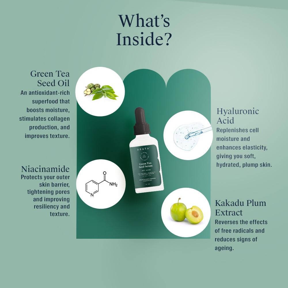 Arata Green Tea Seed Serum