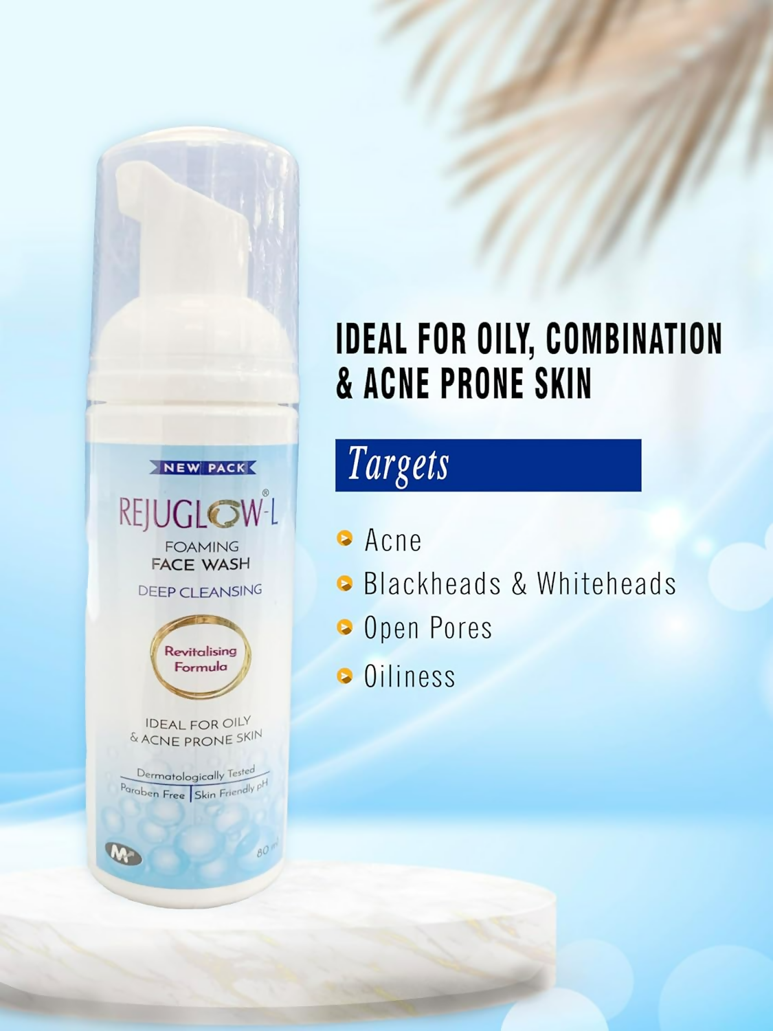 Rejuglow L Foaming Face Wash