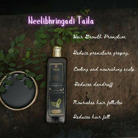 Thumbnail for Tatsat Neelibhringadi Classical Ayurvedic Hair Oil For Lush Black Hair - Distacart