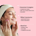 Thumbnail for Foxtale Purify & Glow Cleanser + Mask With French Pink Clay & Sodium - Distacart