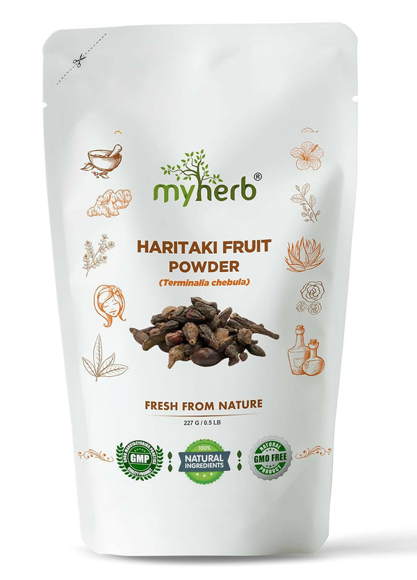 Myherb Natural Organic Haritaki Powder - Distacart
