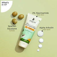 Thumbnail for Pilgrim 2% Niacinamide Glow Sunscreen SPF 50 +++ Enhances Glow, Broad spectrum, Non-greasy, No white cast & Prevents Tanning