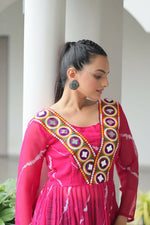 Thumbnail for VN-KA-Navratri-1181-Pink-4